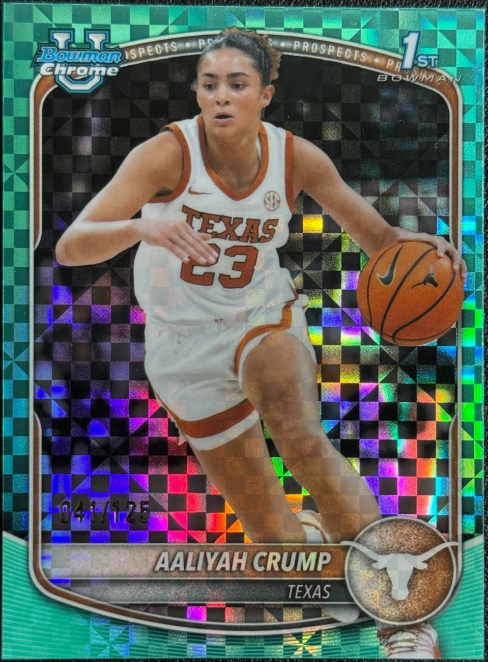 Aaliyah Crump [Aqua X-Fractor] #BCP-33