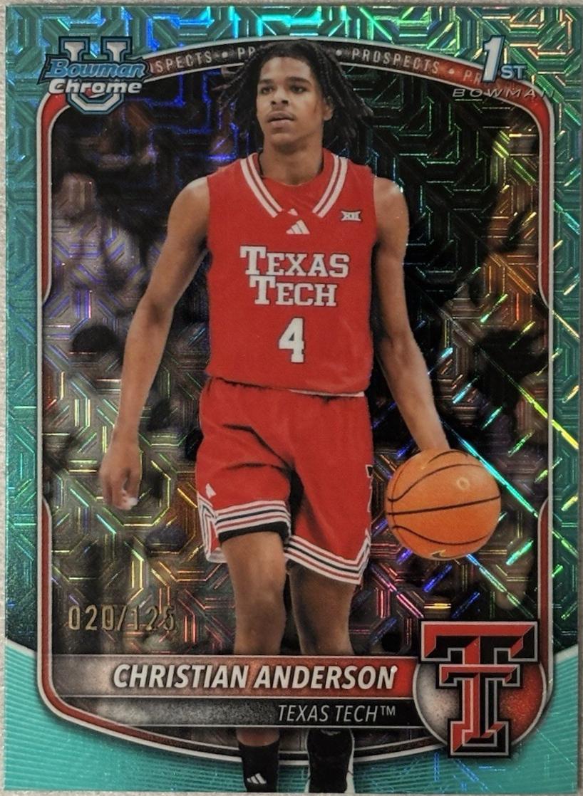 Christian Anderson [Aqua X-Fractor] #BCP-45