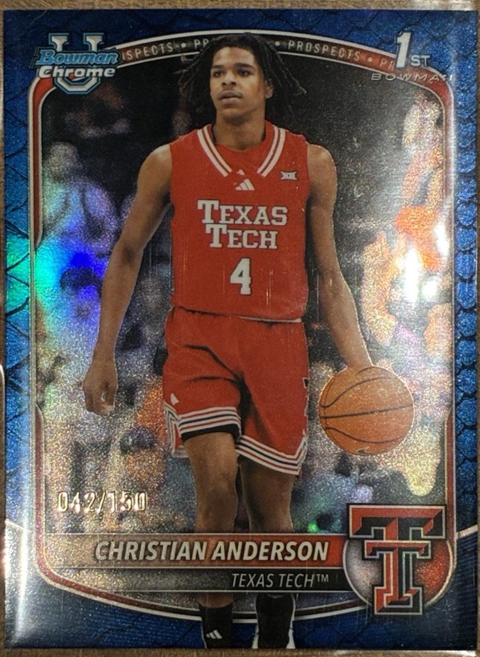 Christian Anderson [Reptilian Blue Refractor] #BCP-45