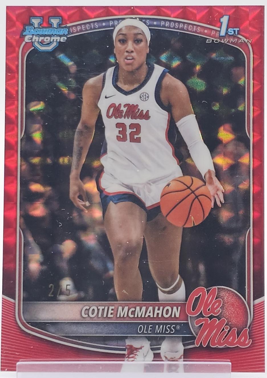 Cotie McMahon [Red Geometric] #BCP-30