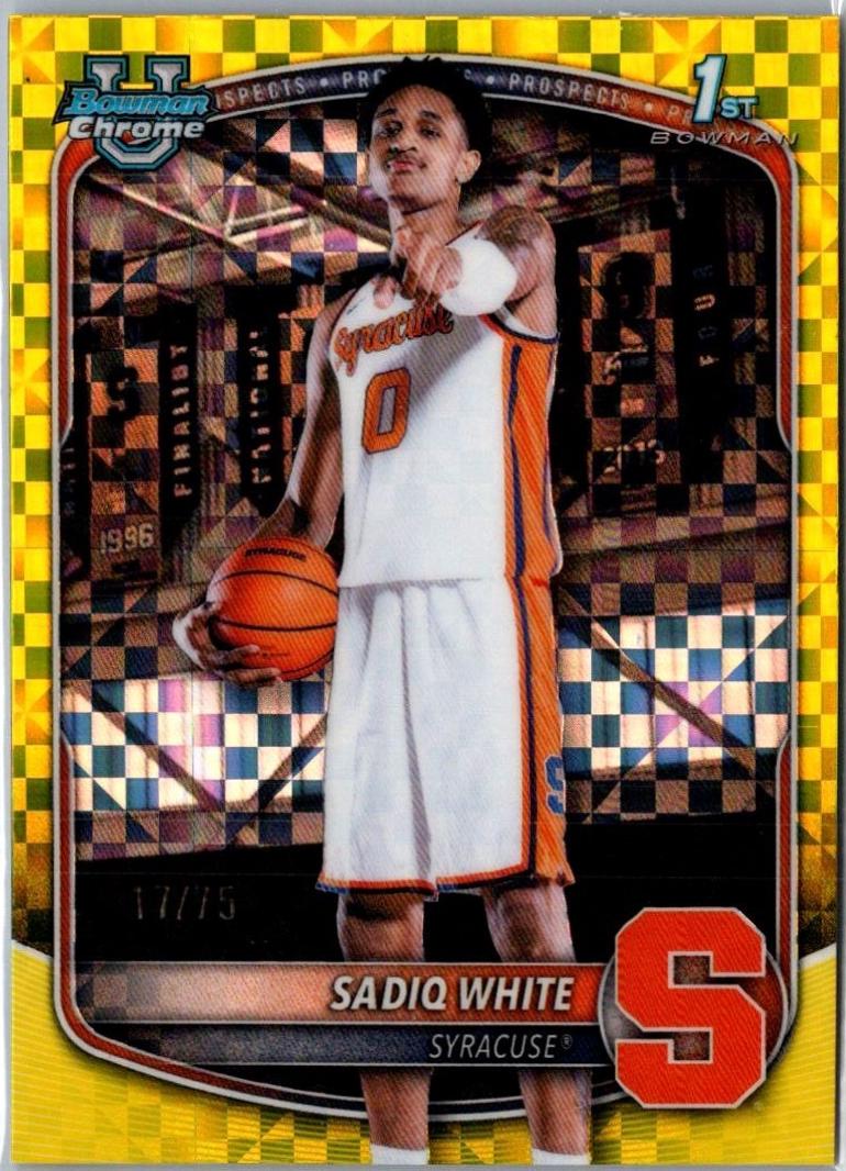 Sadiq White [Yellow X-Fractor] #BCP-41