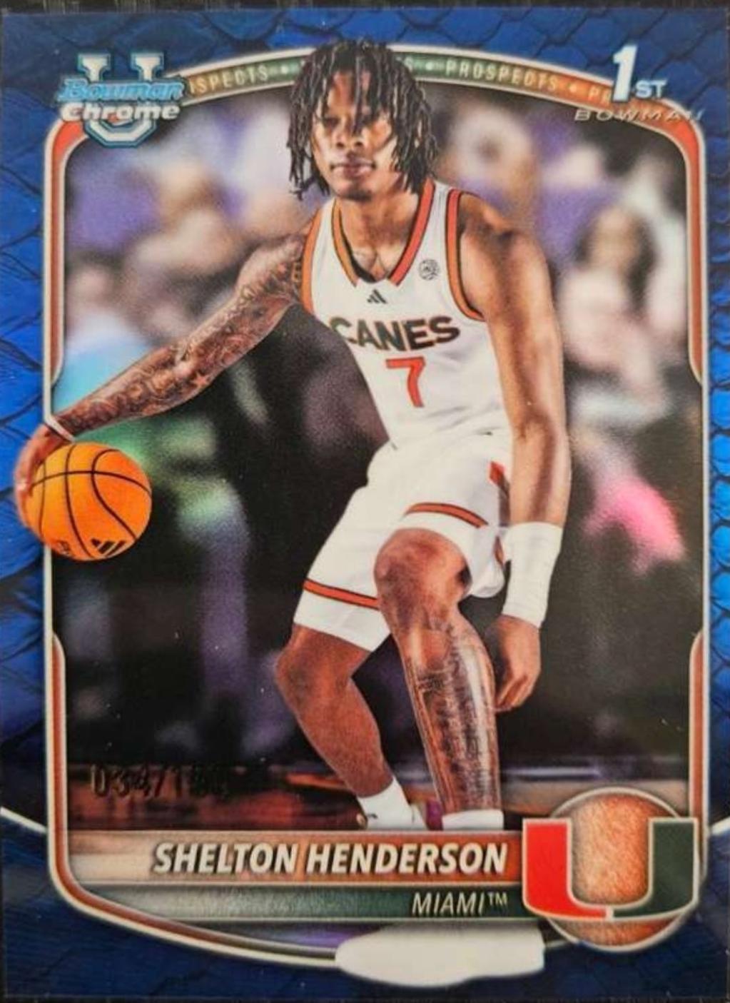 Shelton Henderson [Blue Mojo] #BCP-10
