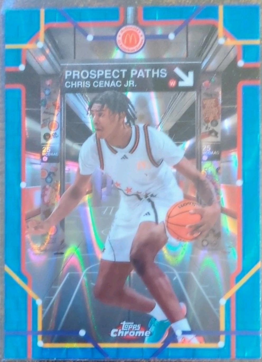 Chris Cenac Jr. [Blue RayWave Refractor] #PP-11
