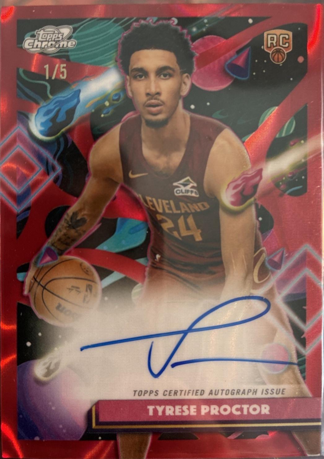 Tyrese Proctor [Red Flare] #CCA-TP