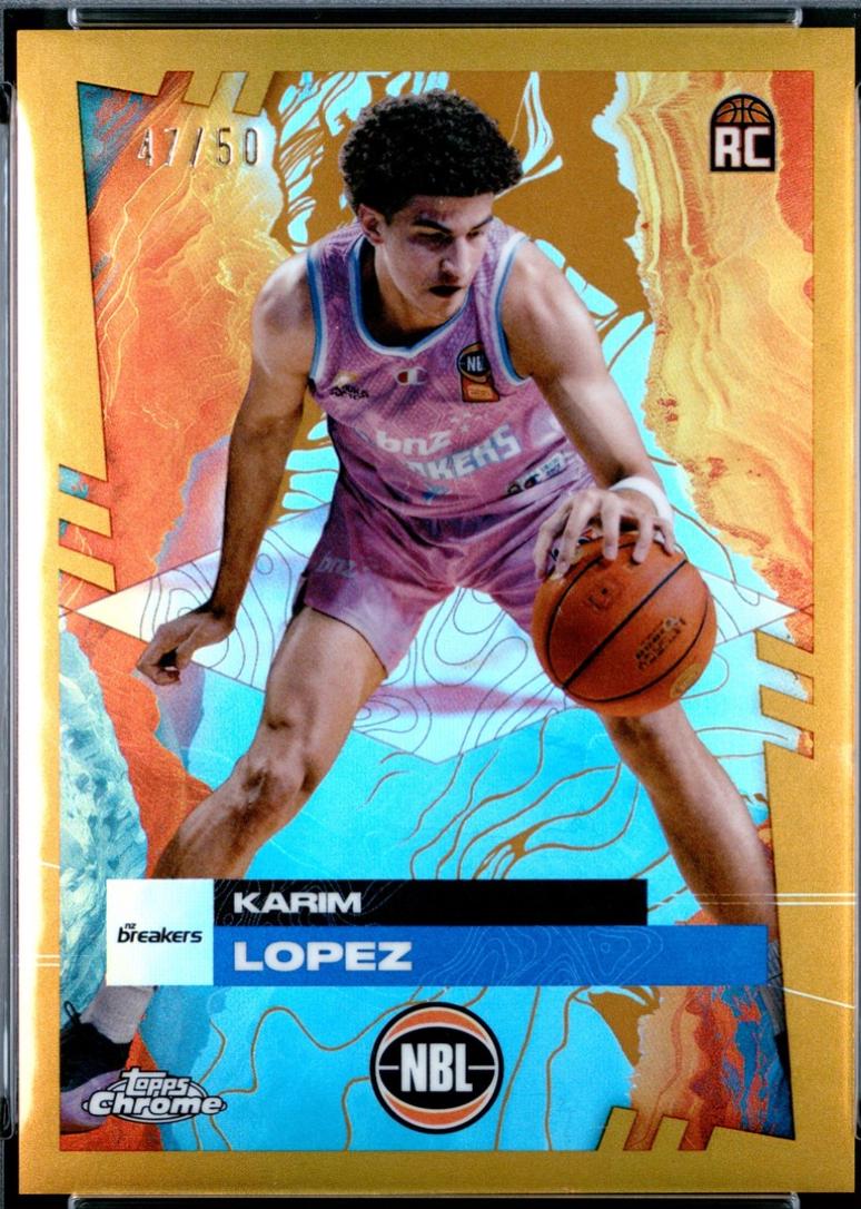 Karim Lopez [Gold Refractor] #51