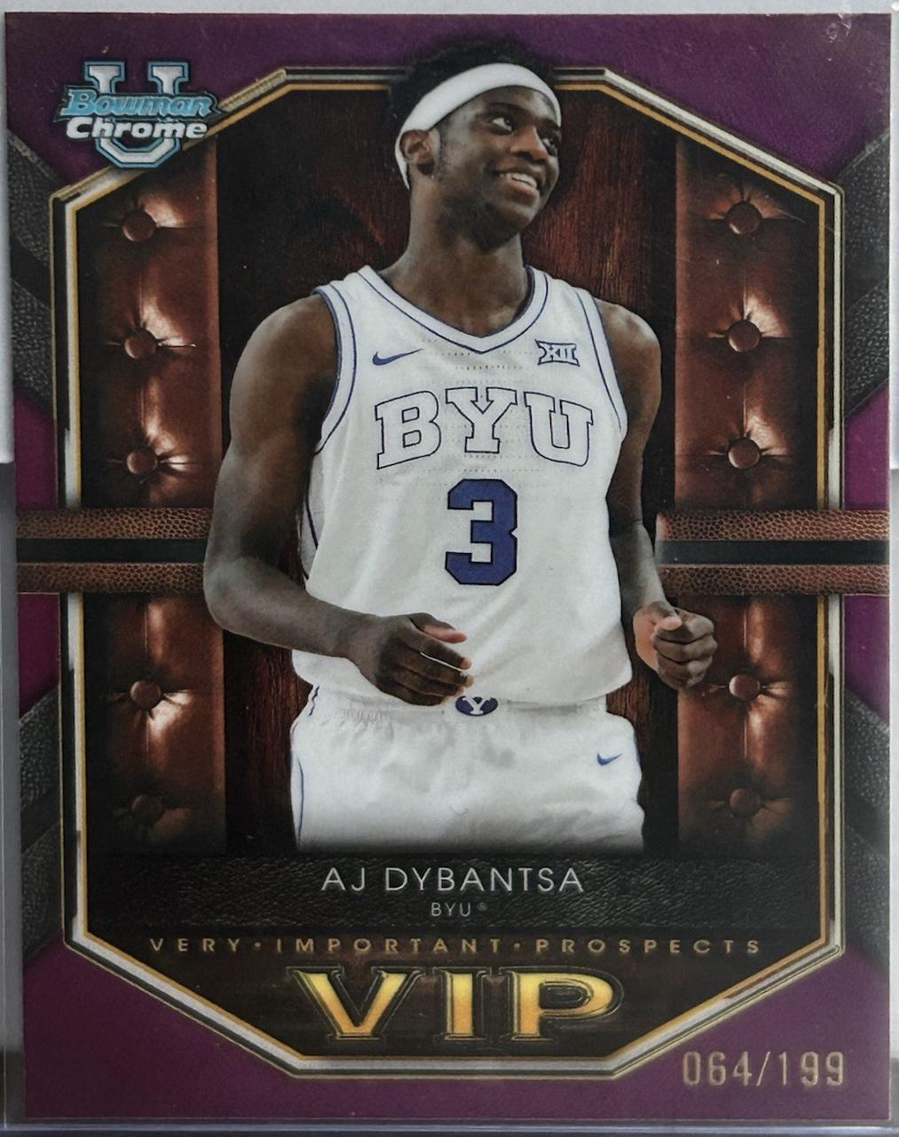 AJ Dybantsa [Fuchsia Refractor] #VIP-1