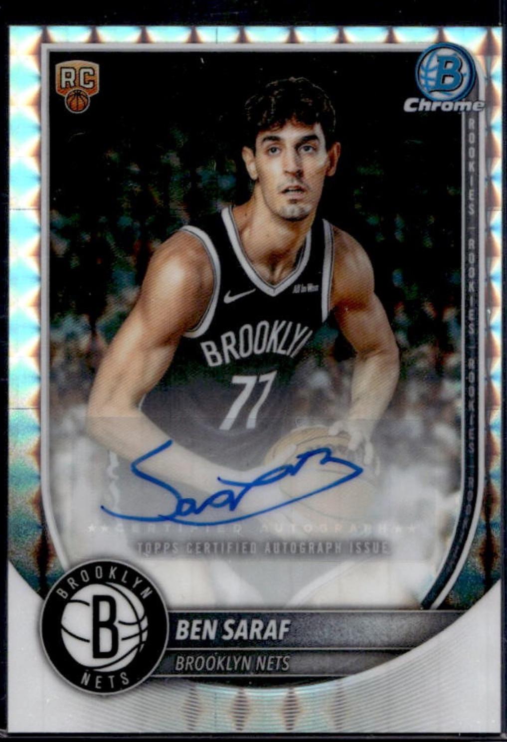 Ben Saraf [Refractor] #BCA-BA
