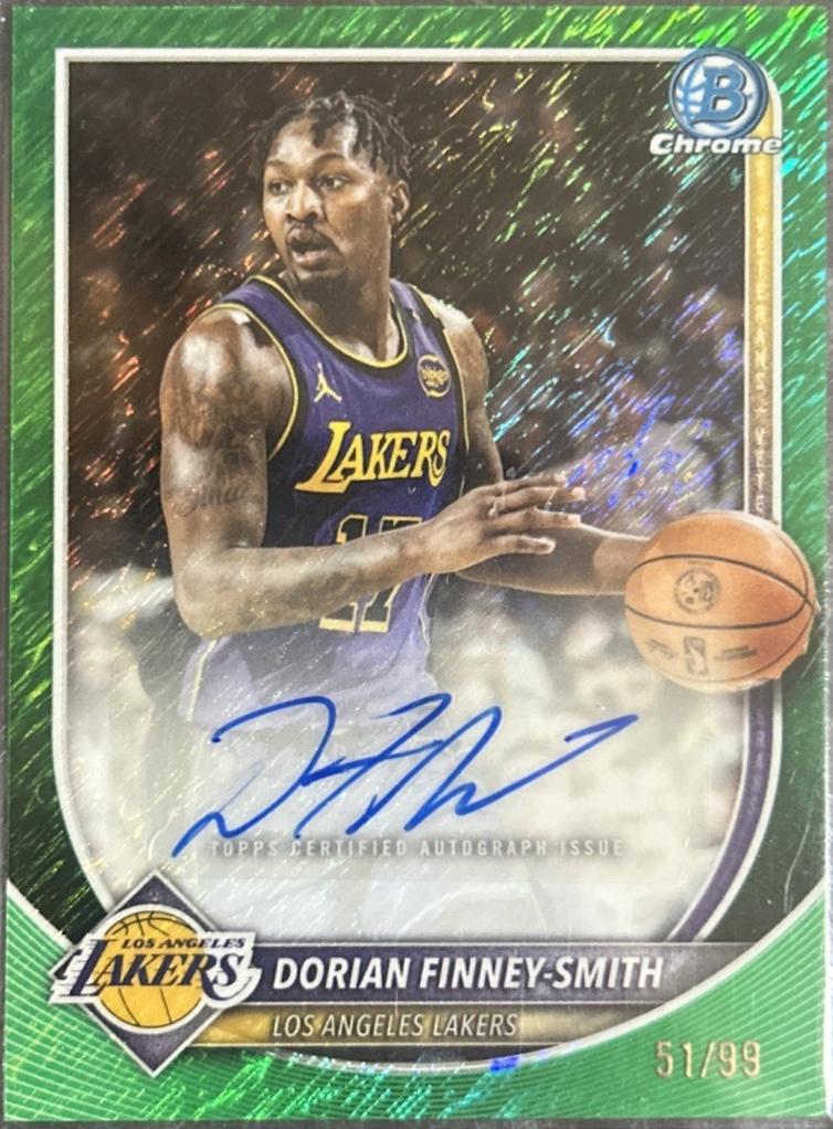Dorian Finney-Smith [Green Refractor] #BCA-DFS