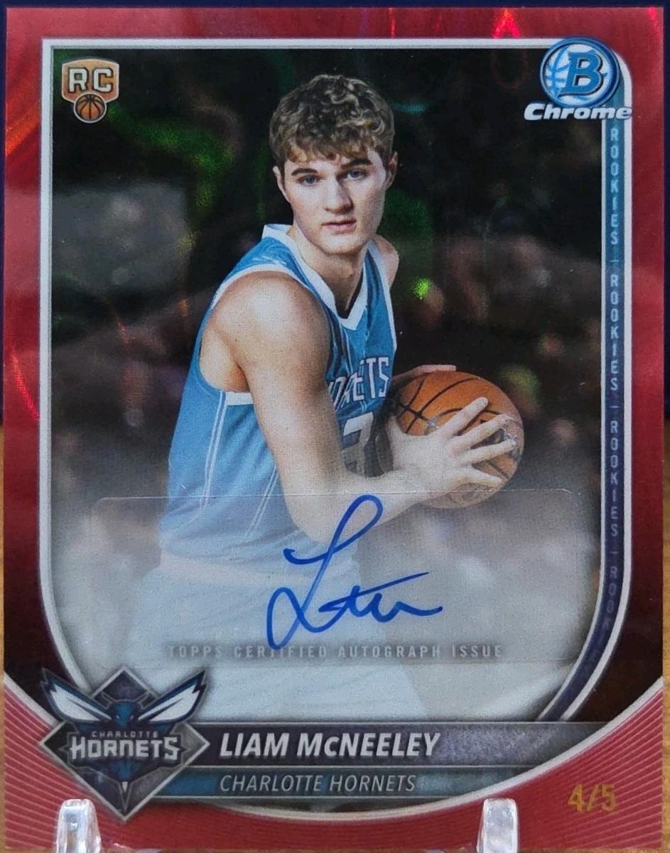 Liam McNeeley [Red Lava Refractor] #BCA-LM