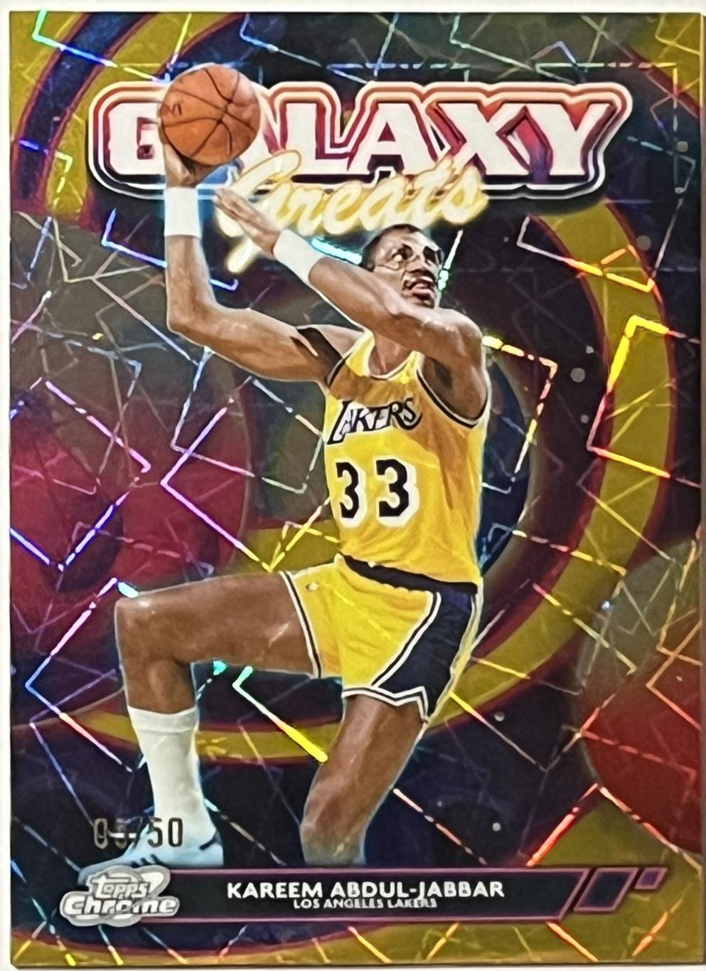 Kareem Abdul-Jabbar [Gold Interstellar Refractor] #GG-22