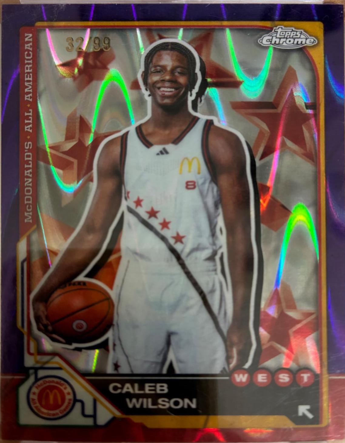 Caleb Wilson [Purple RayWave Refractor] #10