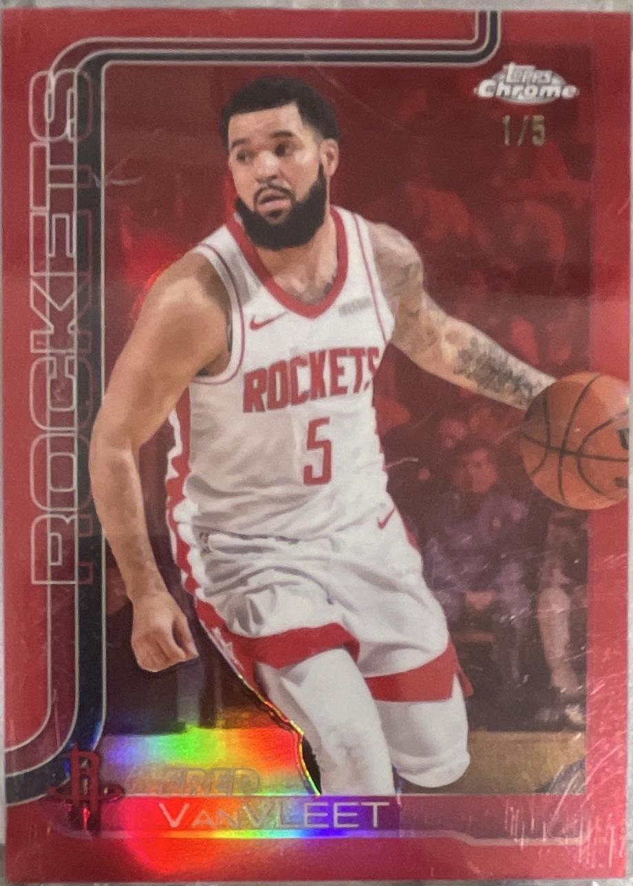 Fred VanVleet [Red Basketball Refractor] #66