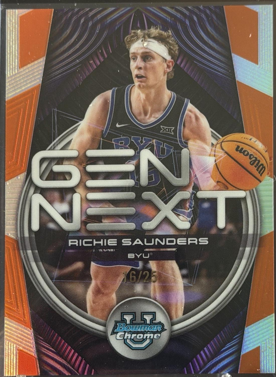 Richie Saunders [Orange Refractor] #GN-23