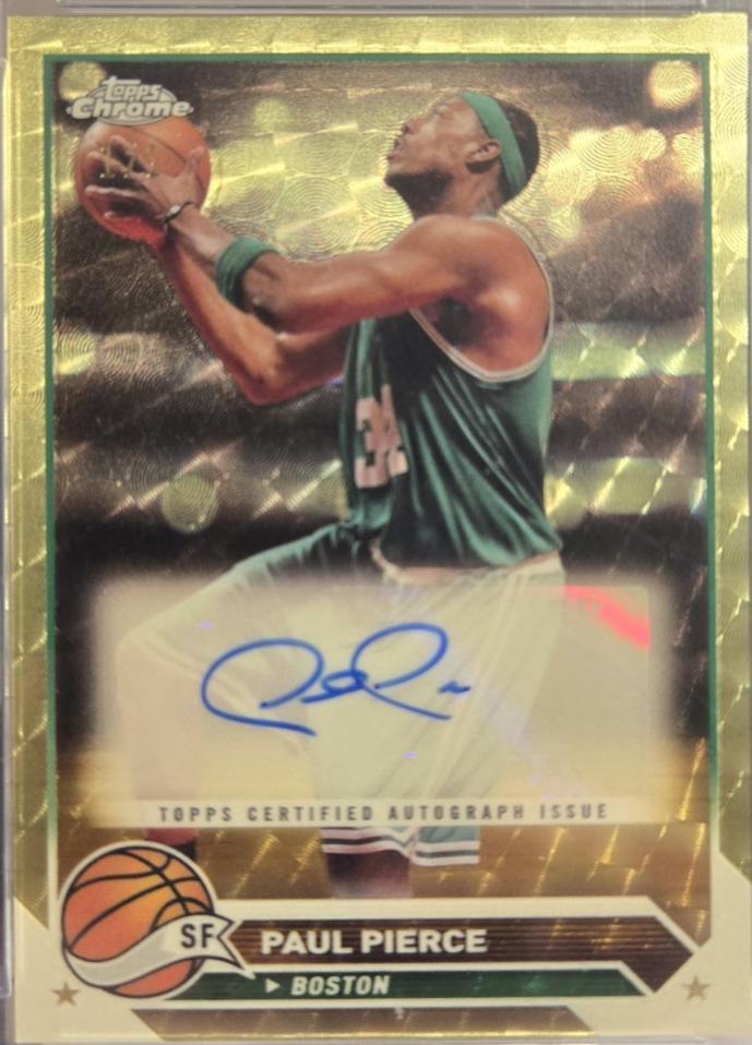 Paul Pierce [Superfractor] #CG-PP
