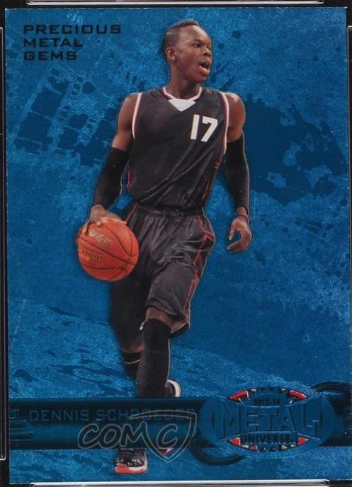 Dennis Schroeder Metal Universe Precious Metal Gems Green #254