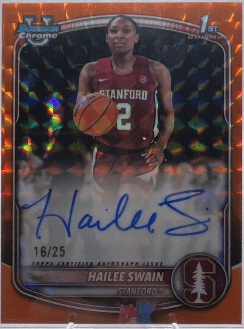 Hailee Swain [Orange Border] #PA-HS