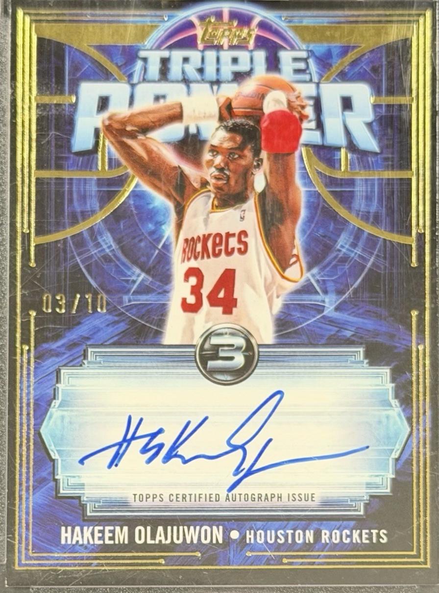 Hakeem Olajuwon [Gold] #TP-HO