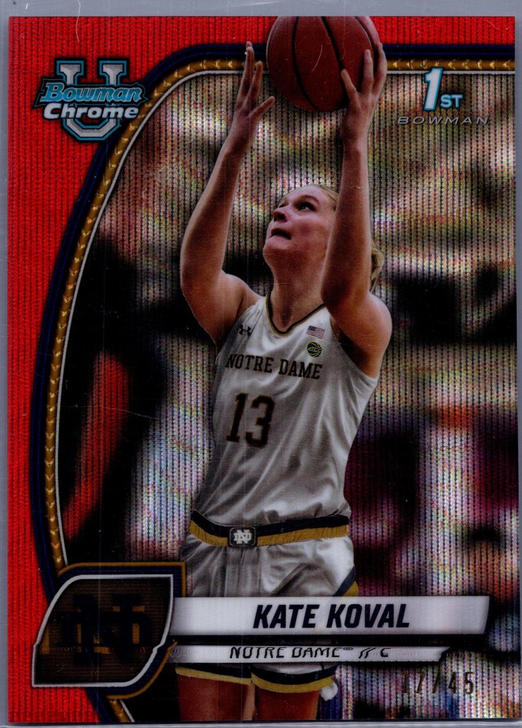 Kate Koval [Red Wave Refractor] #42