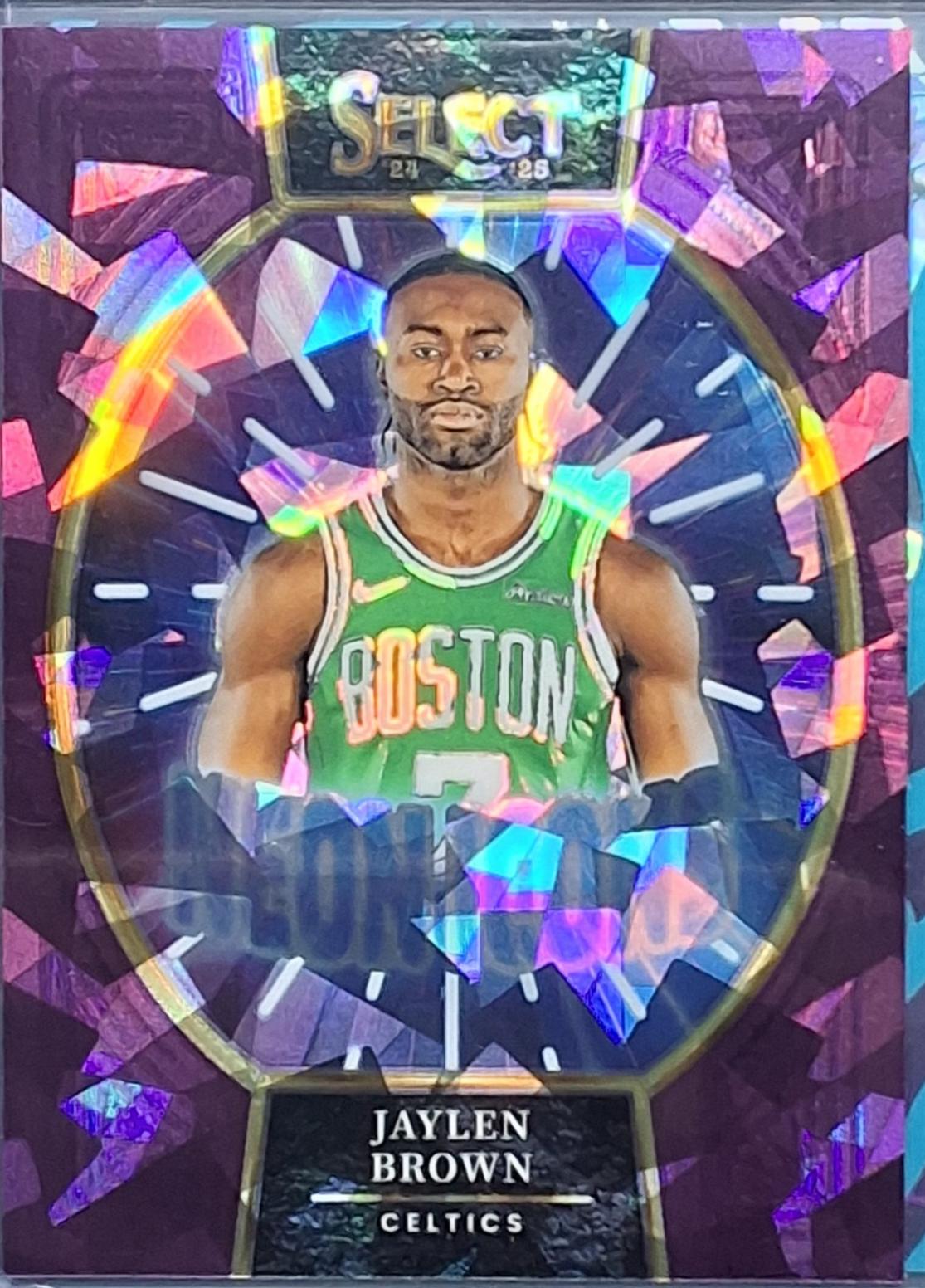 Jaylen Brown [Purple Cracked Ice Prizm] #12