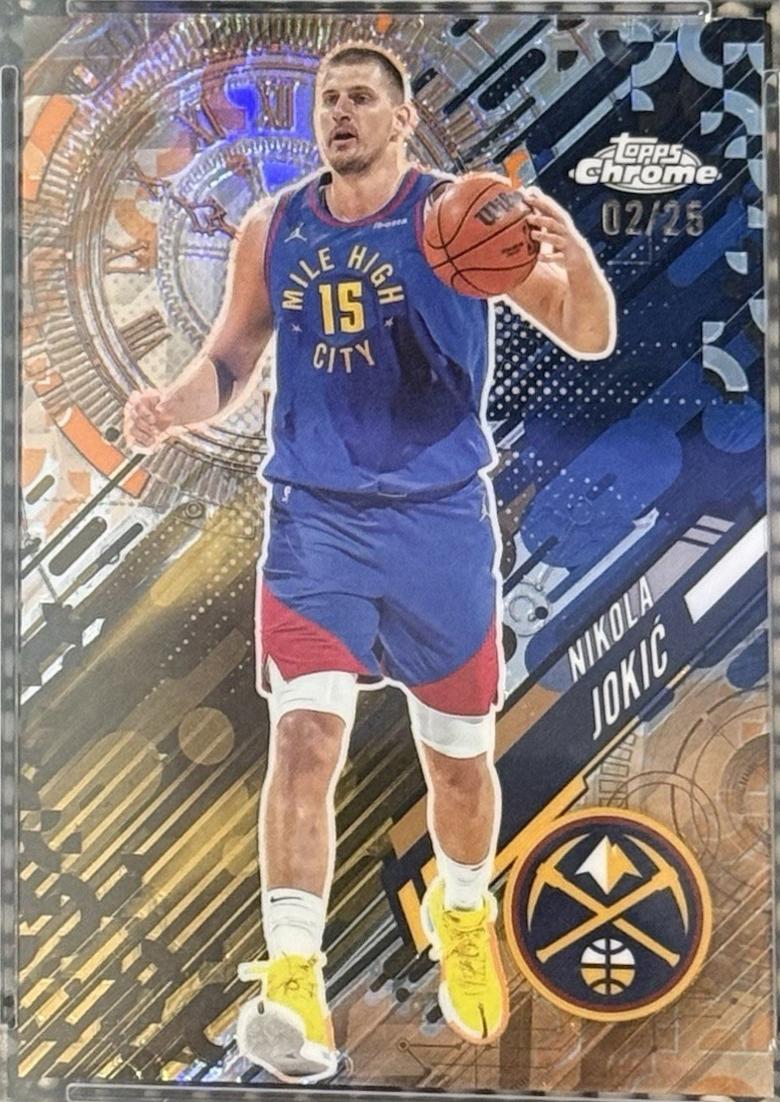 Nikola Jokic [Orange Refractor] #GT-9