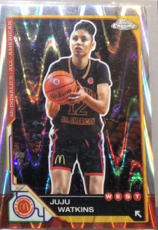 JuJu Watkins [Black Wave Refractor] #84