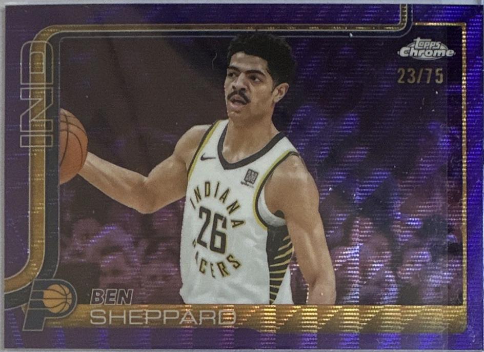 Ben Sheppard [Purple Basketball Refractor] #94