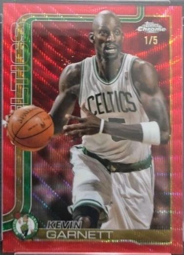 Kevin Garnett [Red Wave Refractor] #247
