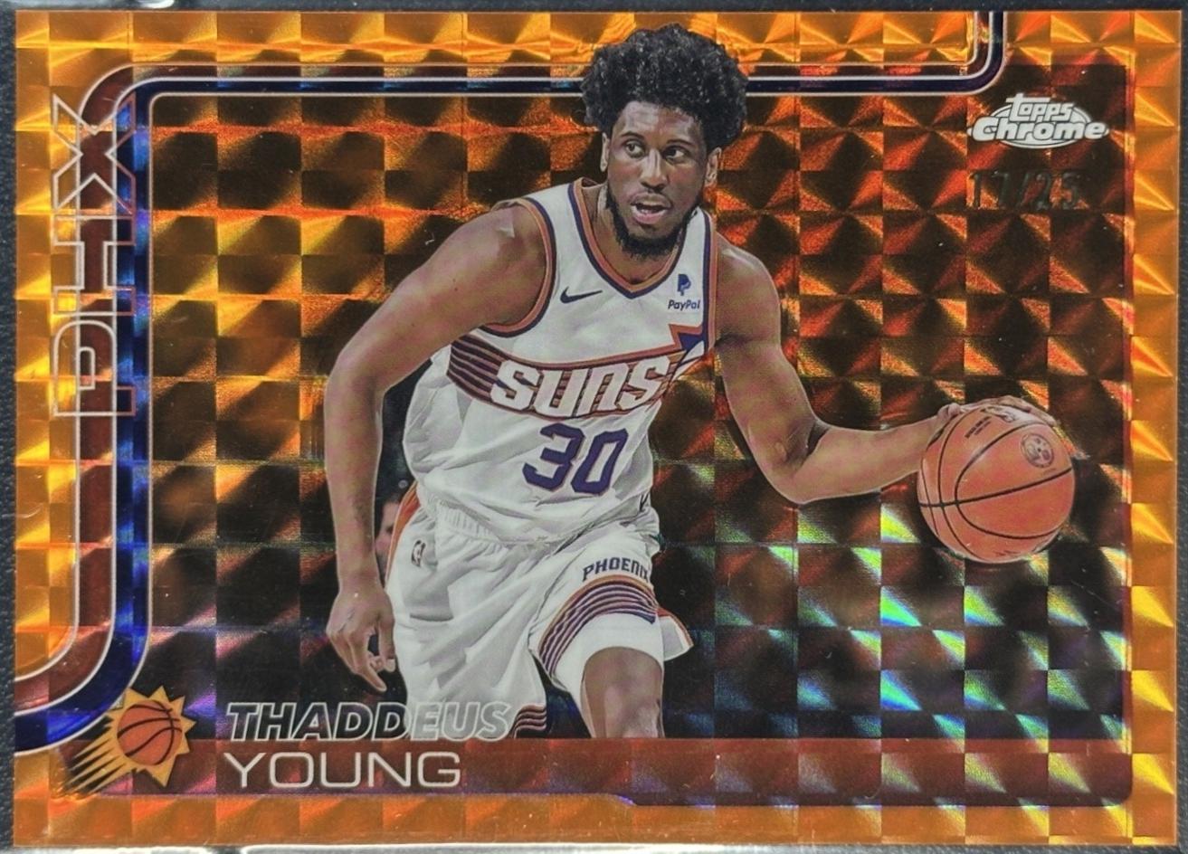 Thaddeus Young [Orange Geometric Refractor] #135