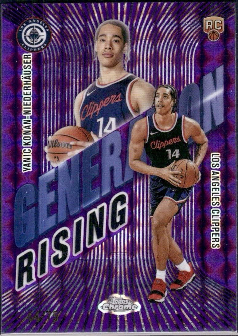 Yanic Konan-Niederhauser [Refractor Purple Geometric] #GR-20