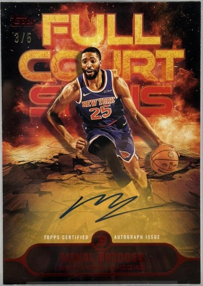 Mikal Bridges [Red] #FS-MB
