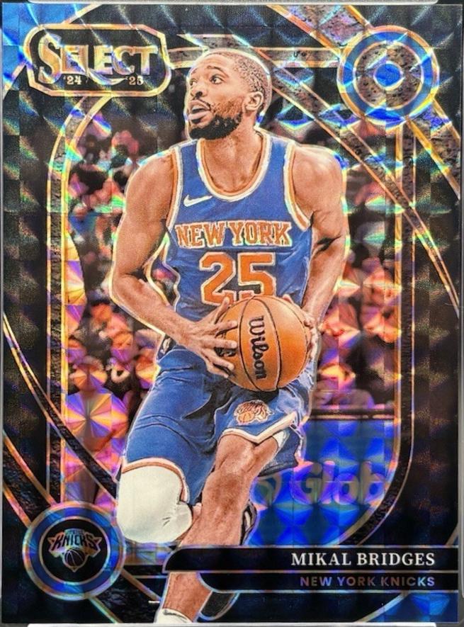 Mikal Bridges [Black Finite Prizm] #204