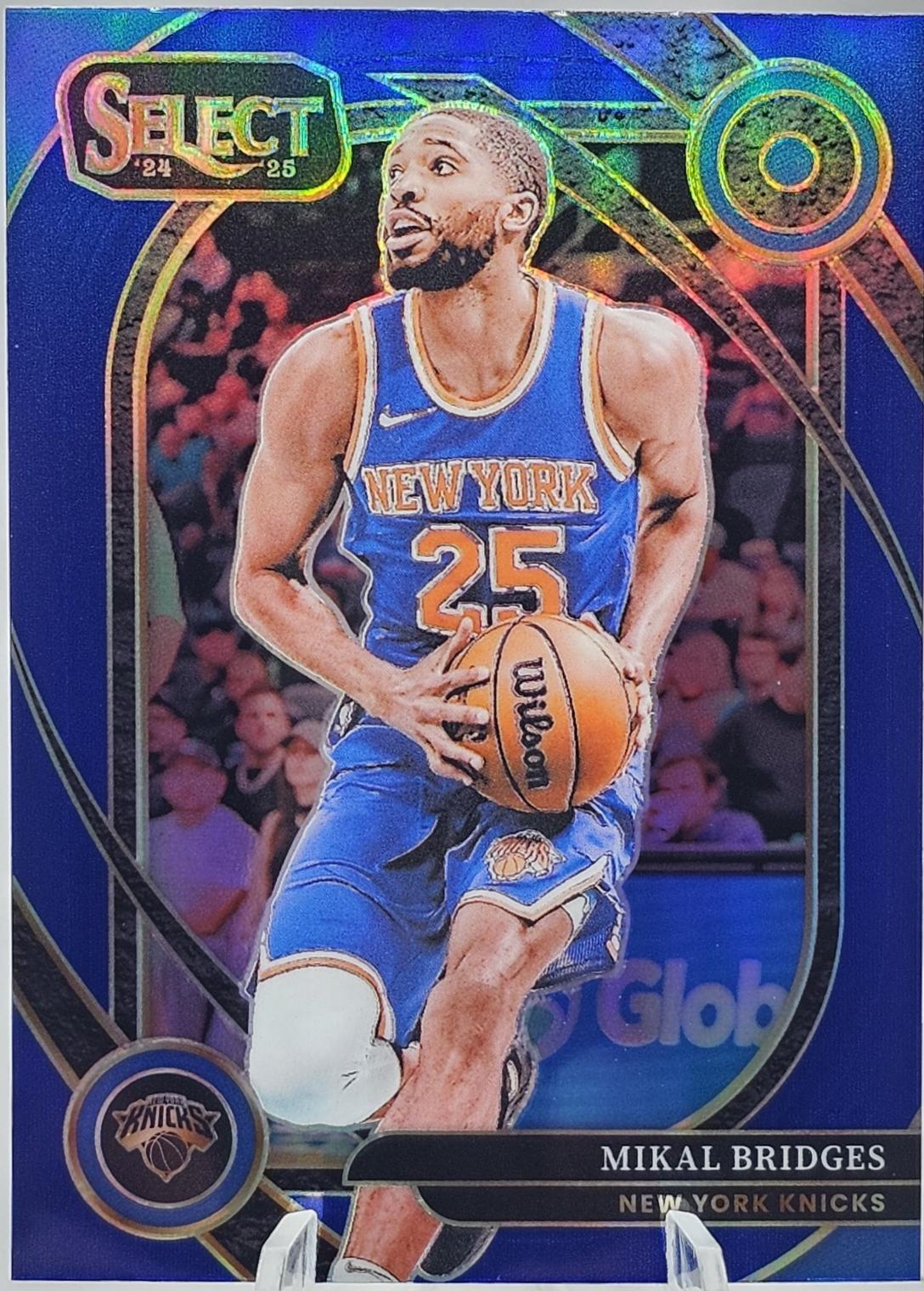 Mikal Bridges [Blue Prizm] #204