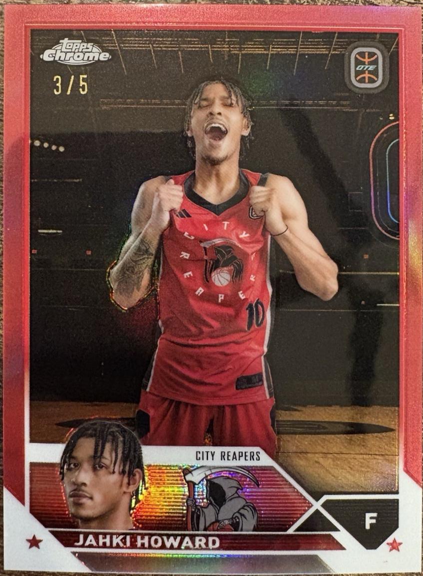 Jahki Howard [Red Refractor] #ASR-5