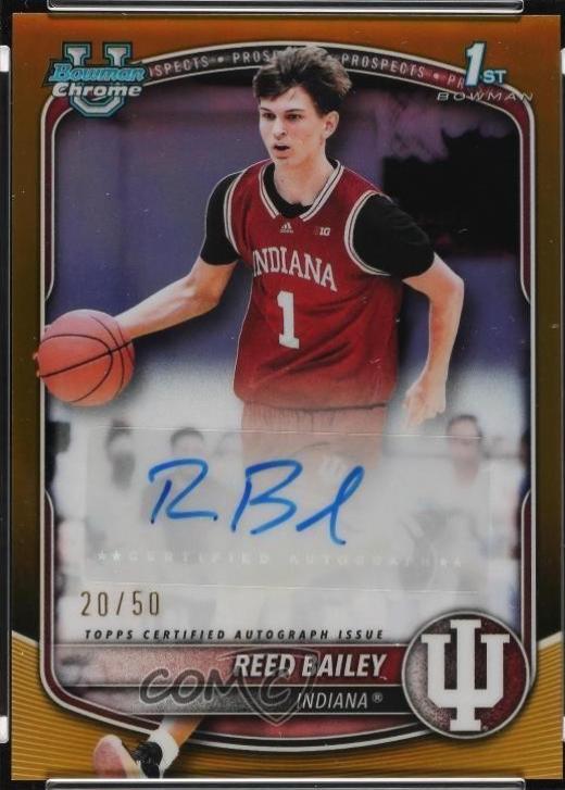 Reed Bailey [Gold Refractor] #CPA-RB