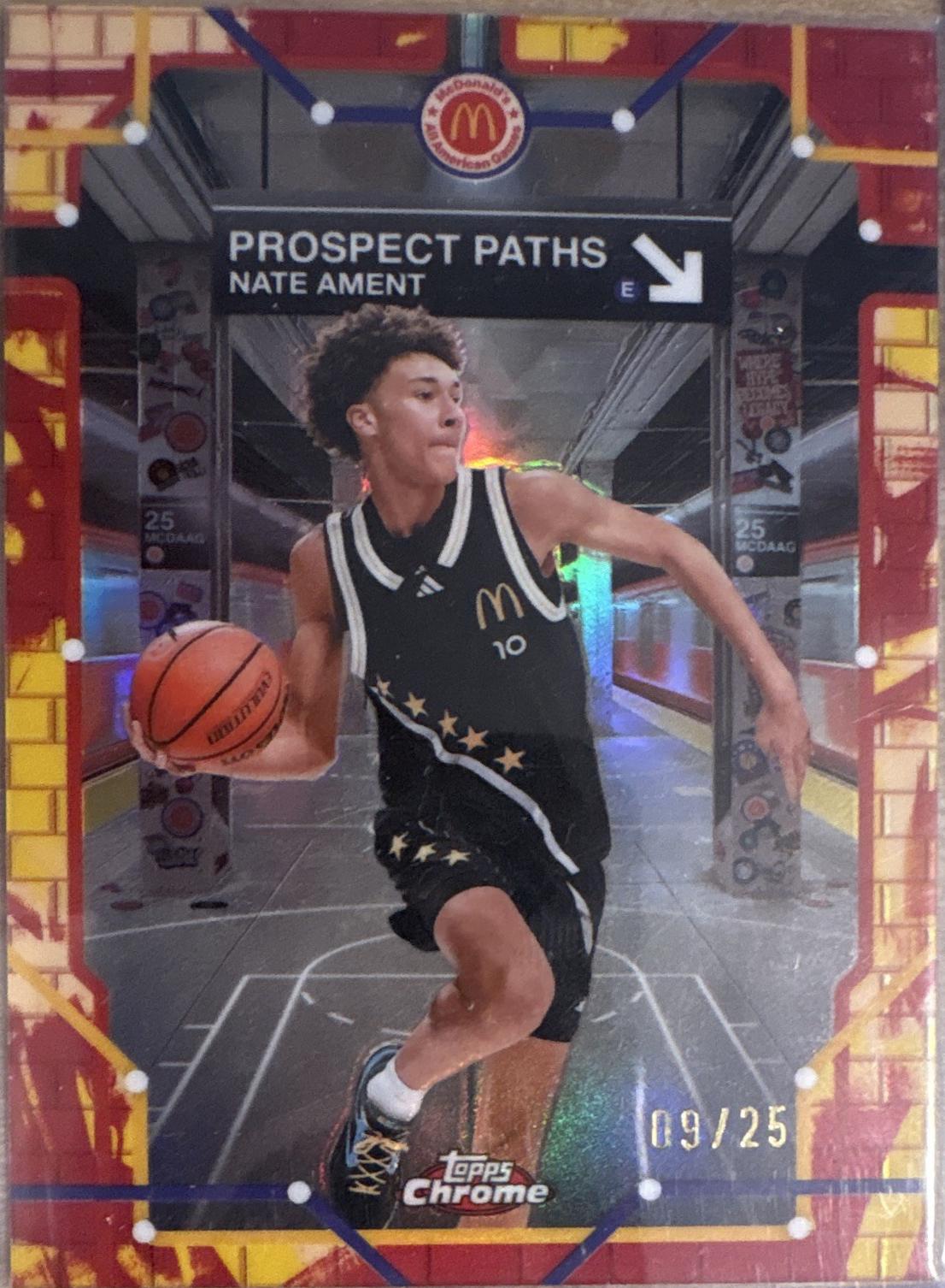 Nate Ament [Tie-Dye RayWave Refractor] #PP-3
