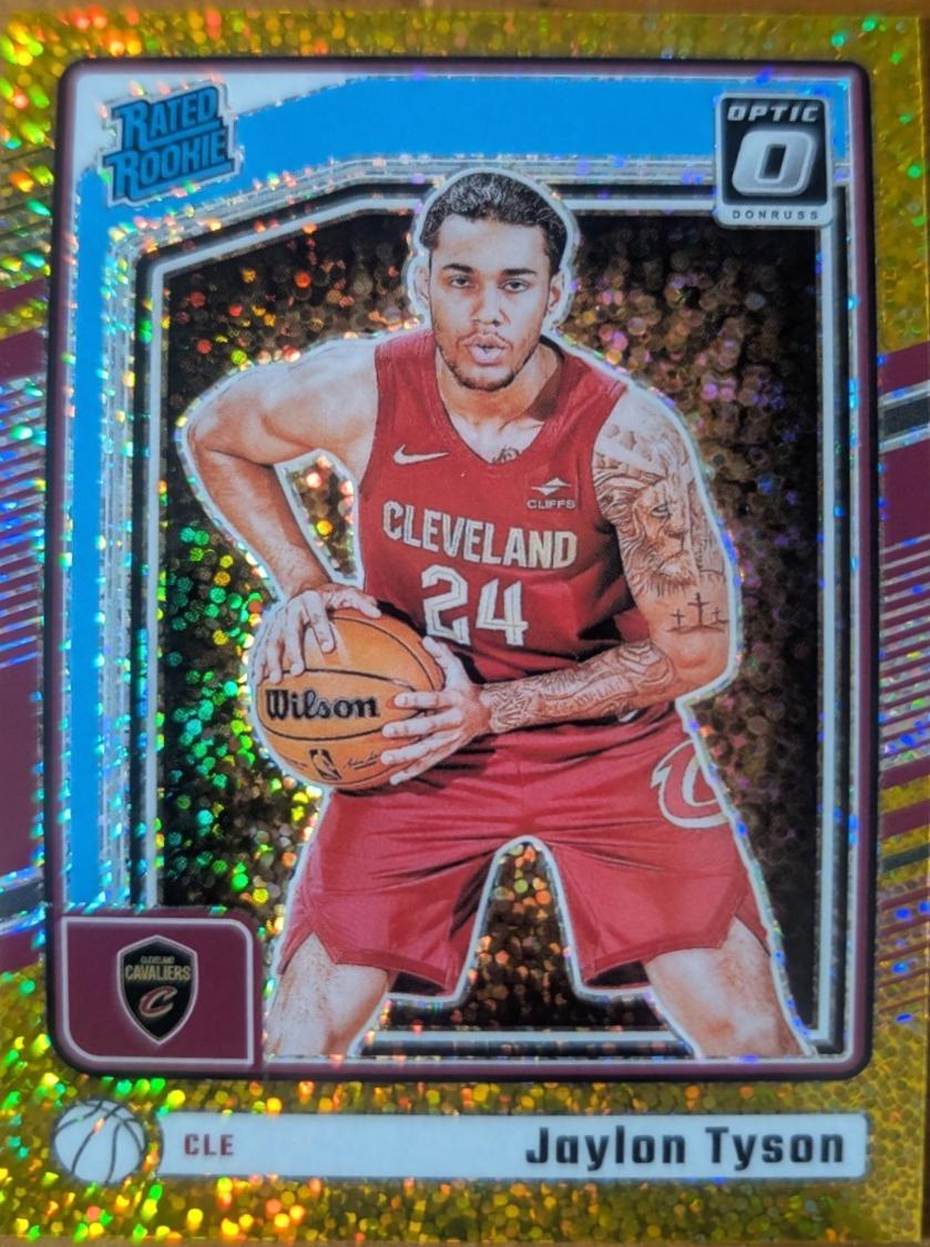Jaylon Tyson [Gold Sparkle] #253
