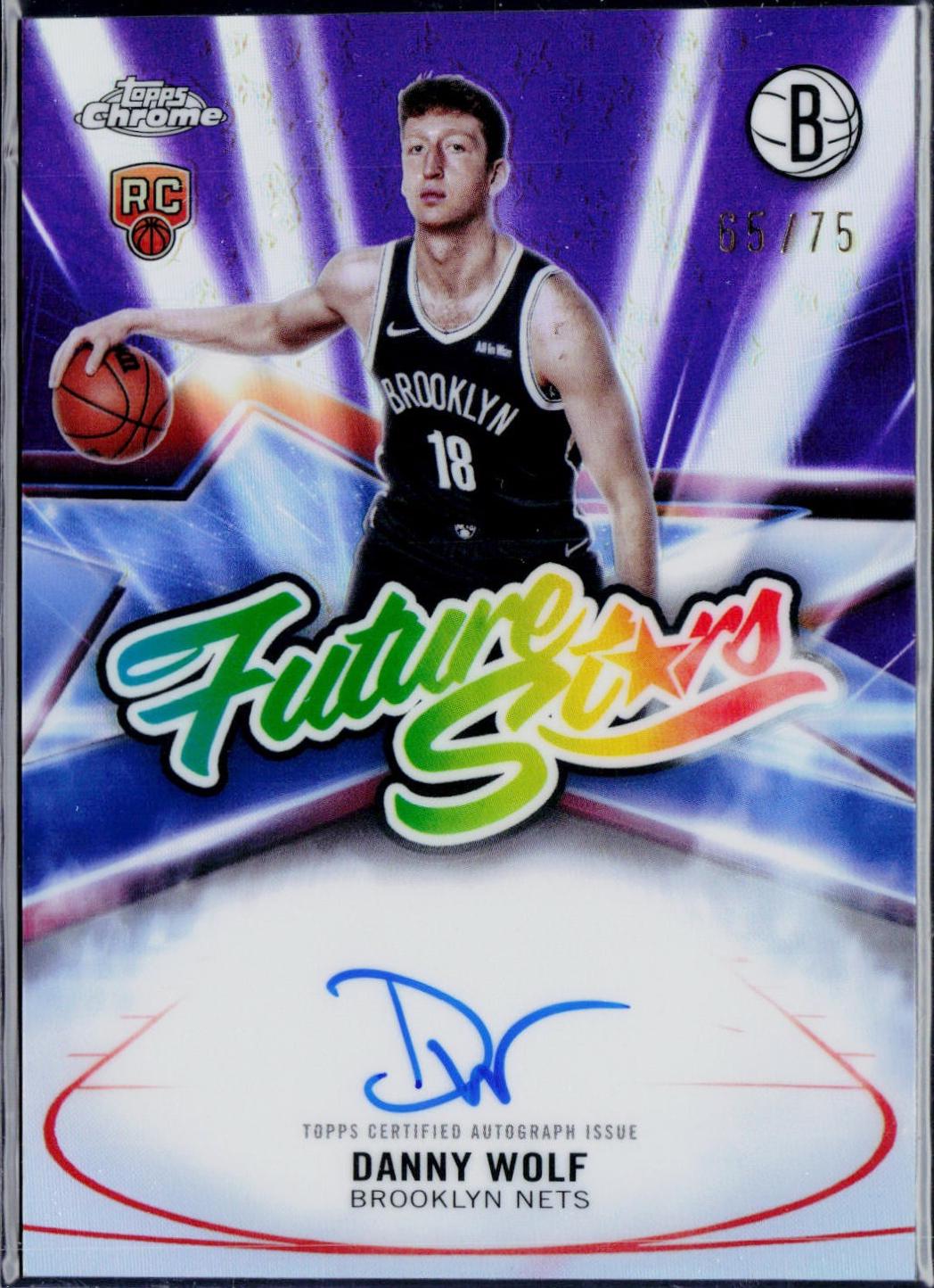 Danny Wolf [Refractor Geometric Purple] #FS-DW