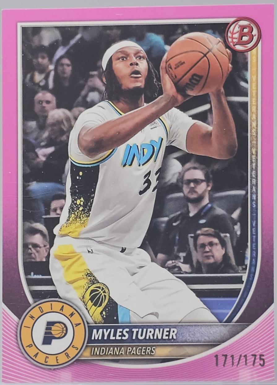 Myles Turner [Pink Border] #161