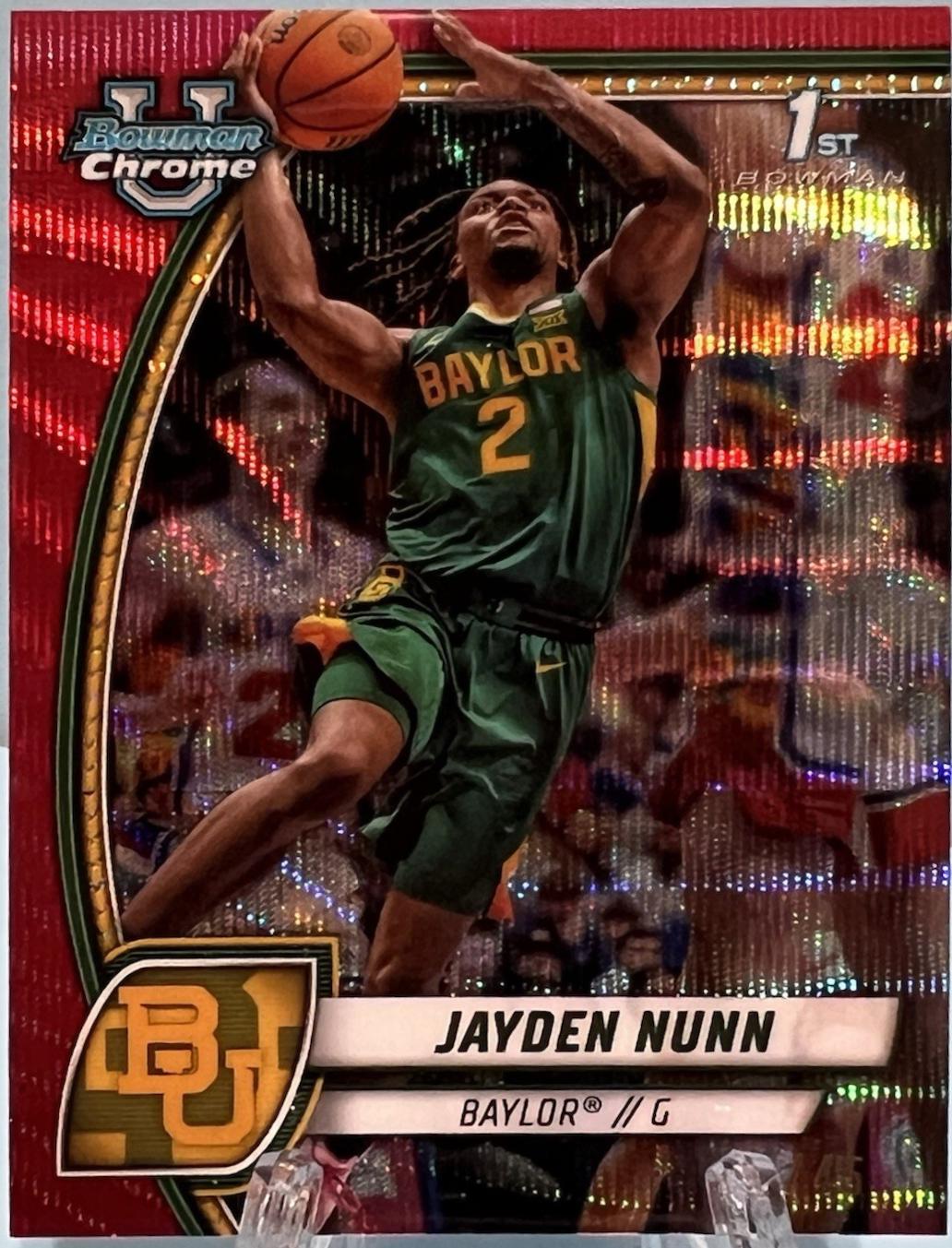 Jayden Nunn [Red Wave Refractor] #30