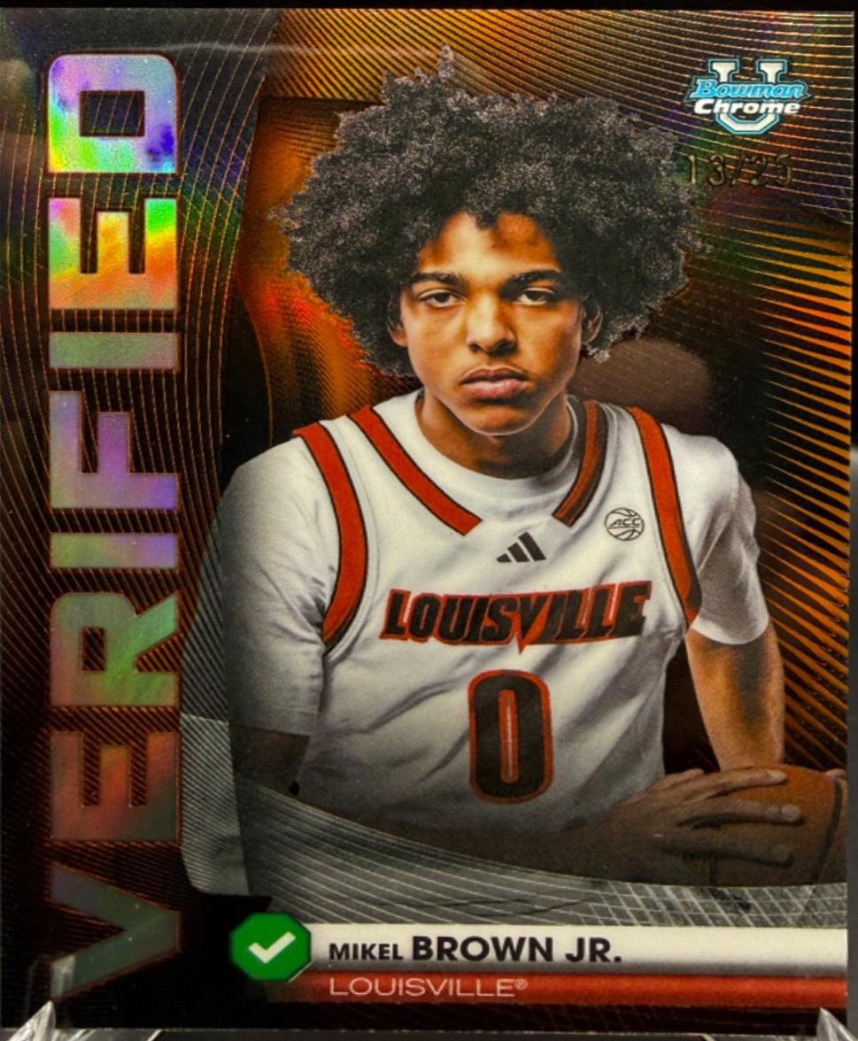 Mikel Brown Jr. [Orange Refractor] #BV-11