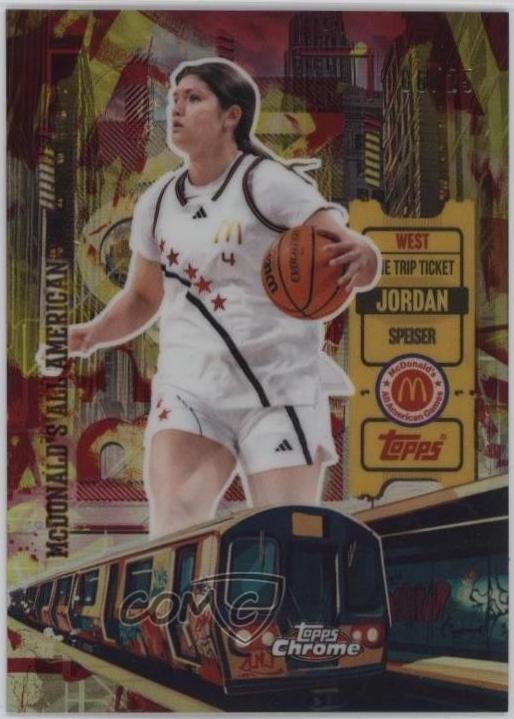 Jordan Speiser [Tie-Dye Refractor] #HR-37