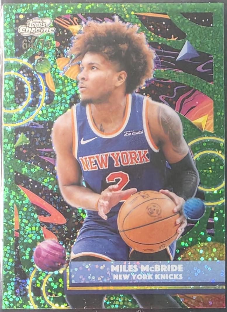 Miles McBride [Green Space Dust Refractor] #196