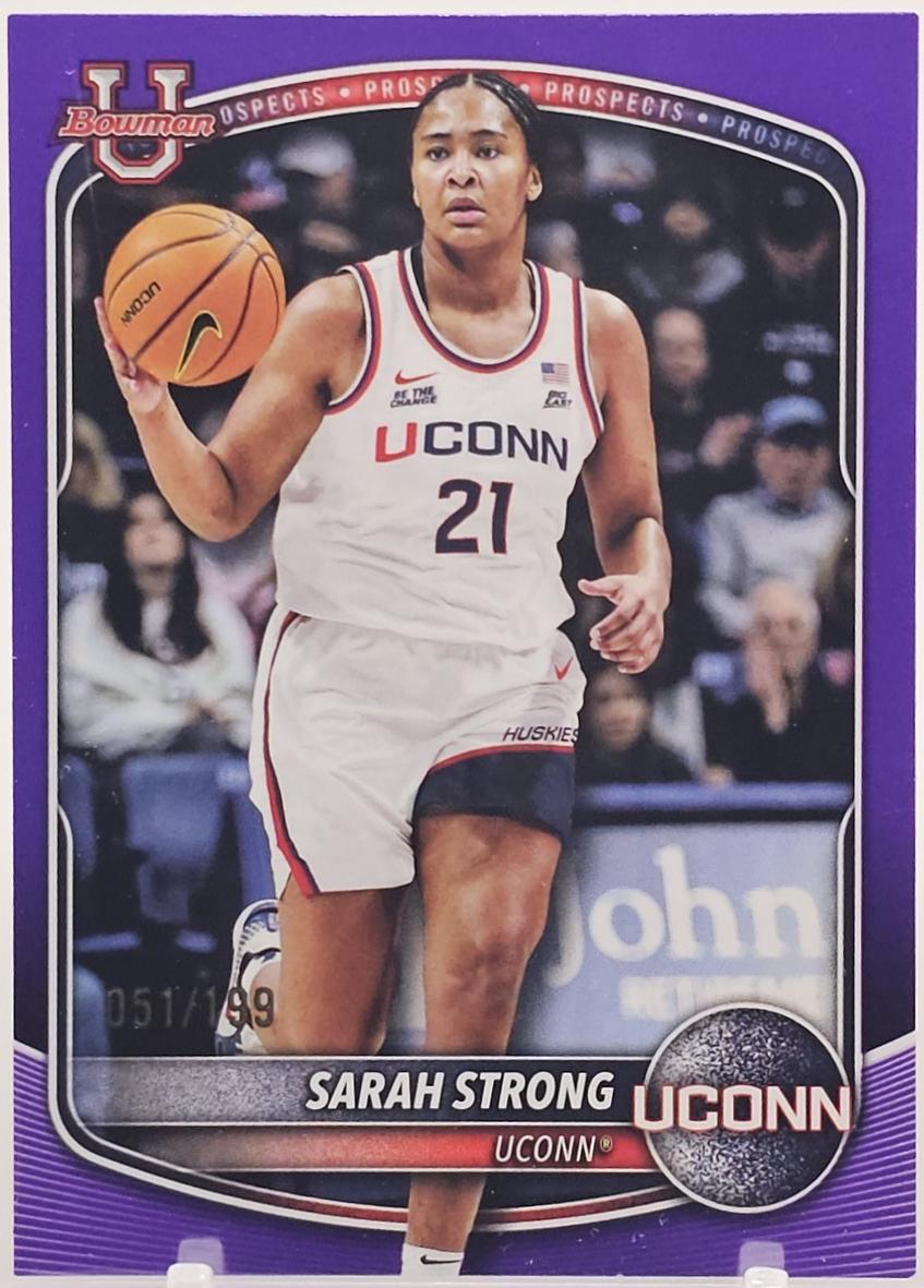 Sarah Strong [Purple Pattern Border] #BPP-80