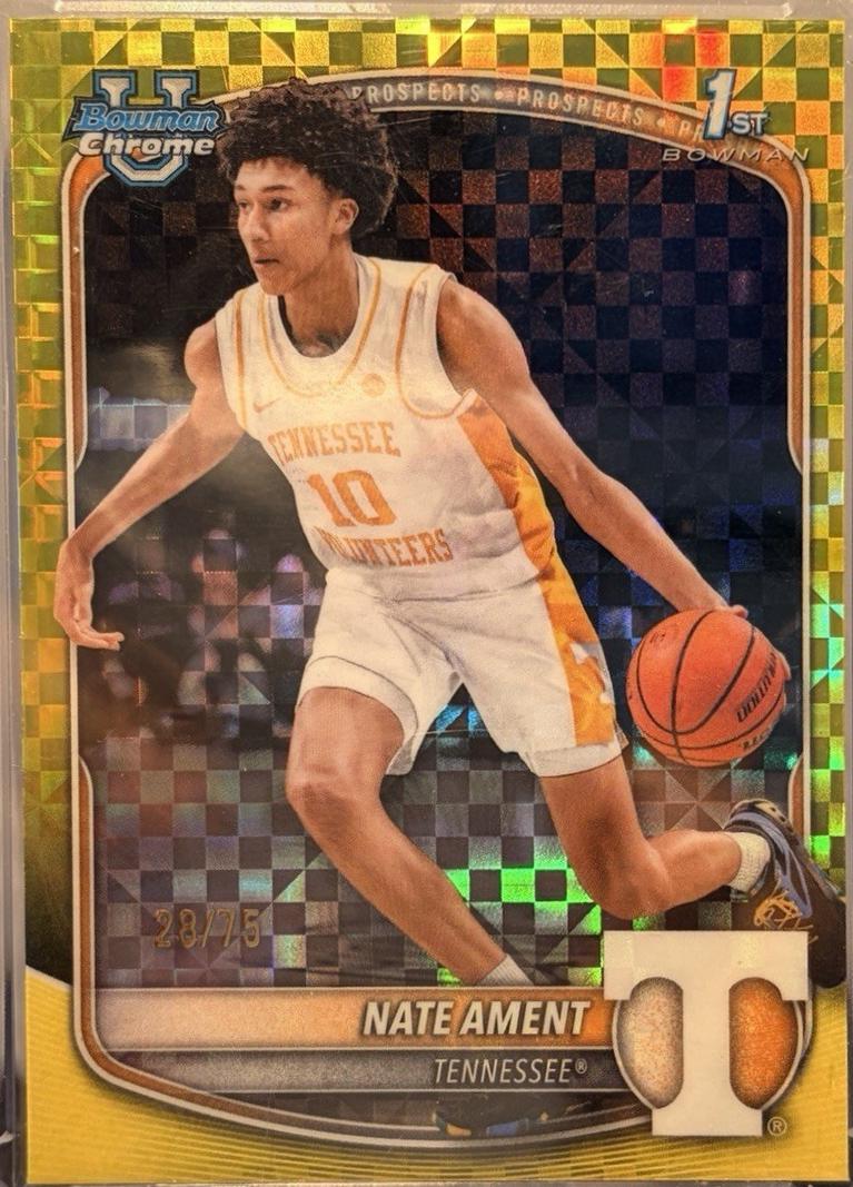 Nate Ament [Yellow X-Fractor] #BCP-5