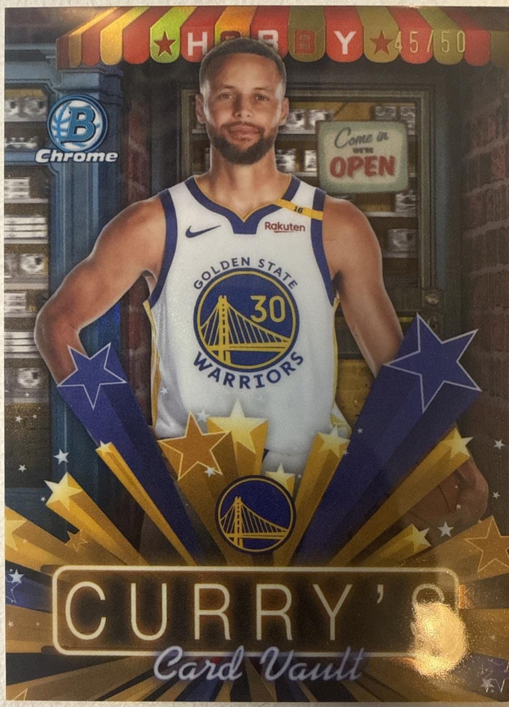 Stephen Curry [Gold Refractor] #HS-2