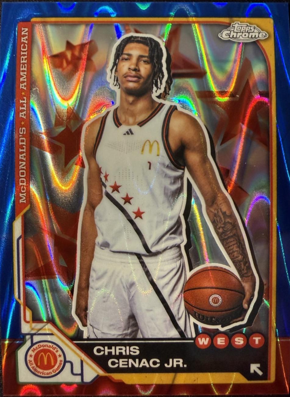 Chris Cenac Jr. [Blue Lava Refractor] #11