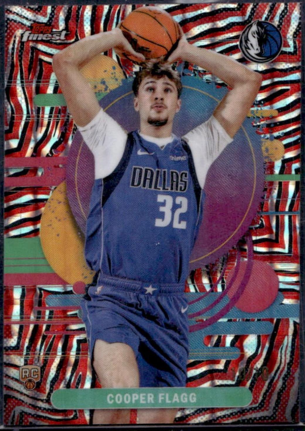 Cooper Flagg [Red Geometric Refractor] #1