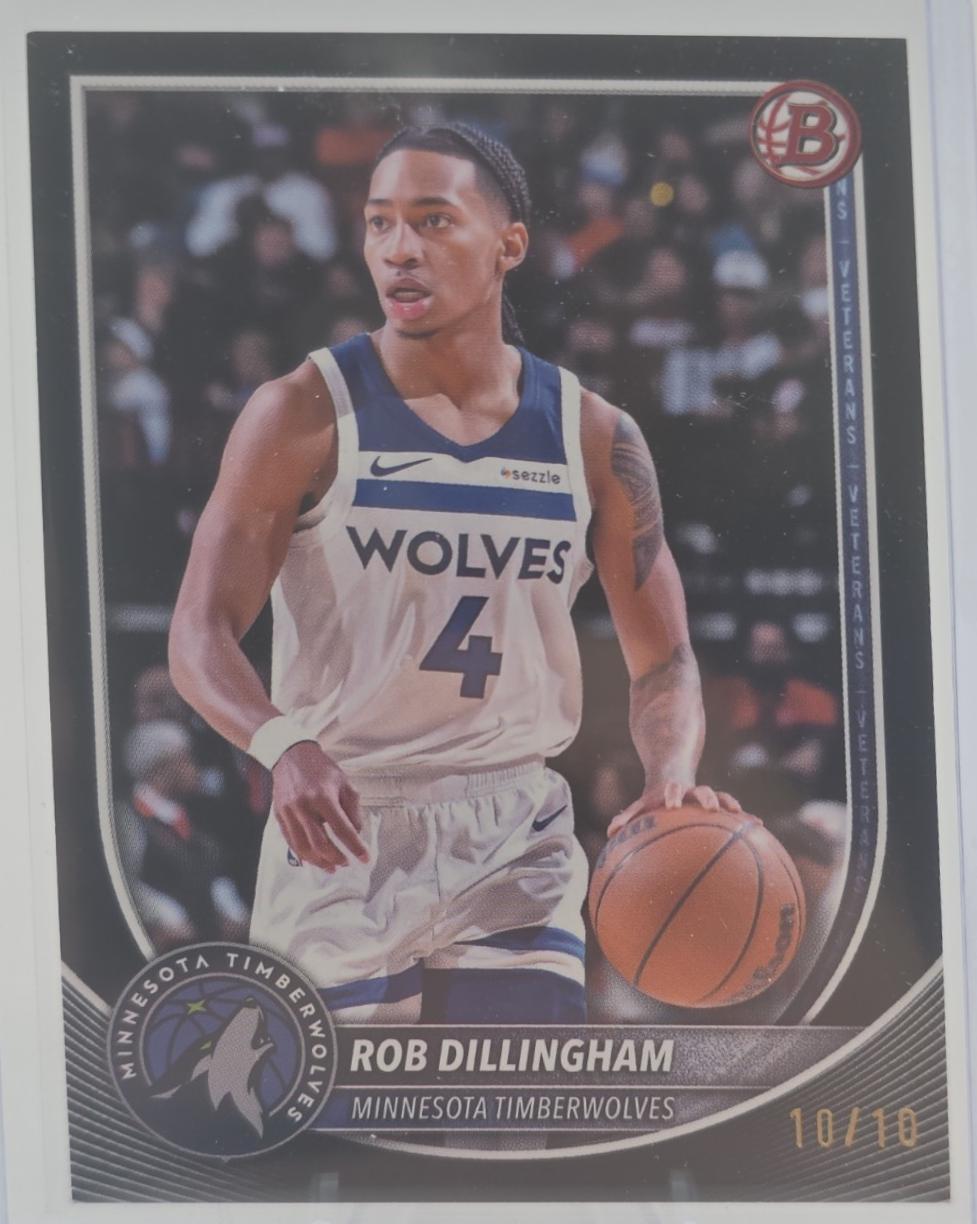 Rob Dillingham [Black Border] #182