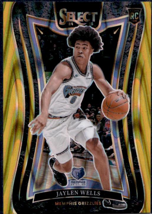 Jaylen Wells [Gold Flash Prizm] #371