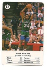 Mark Aguirre #13